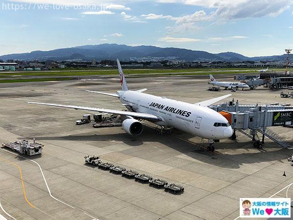伊丹空港JAL機体