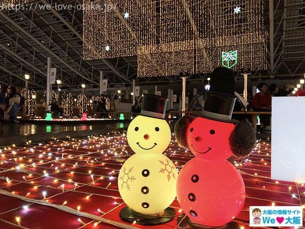 大阪ステーションシティ 雪だるま