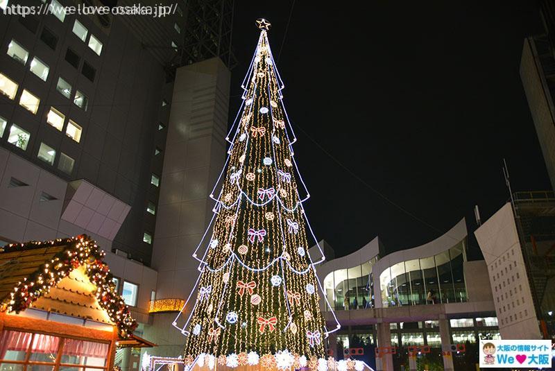 梅田スカイビル　クリスマスツリー