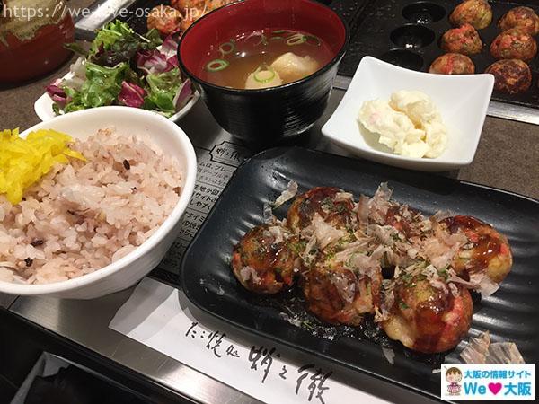 蛸之徹　たこ焼き定食