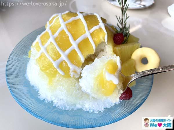 大阪かき氷ホテル日航大阪