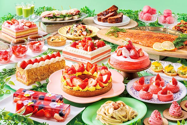 大阪イチゴビュッフェ